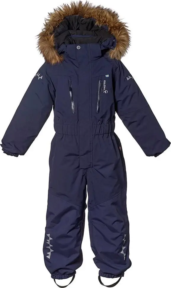 Isbjörn of Sweden Snowlion Snowsuit Kids Navy