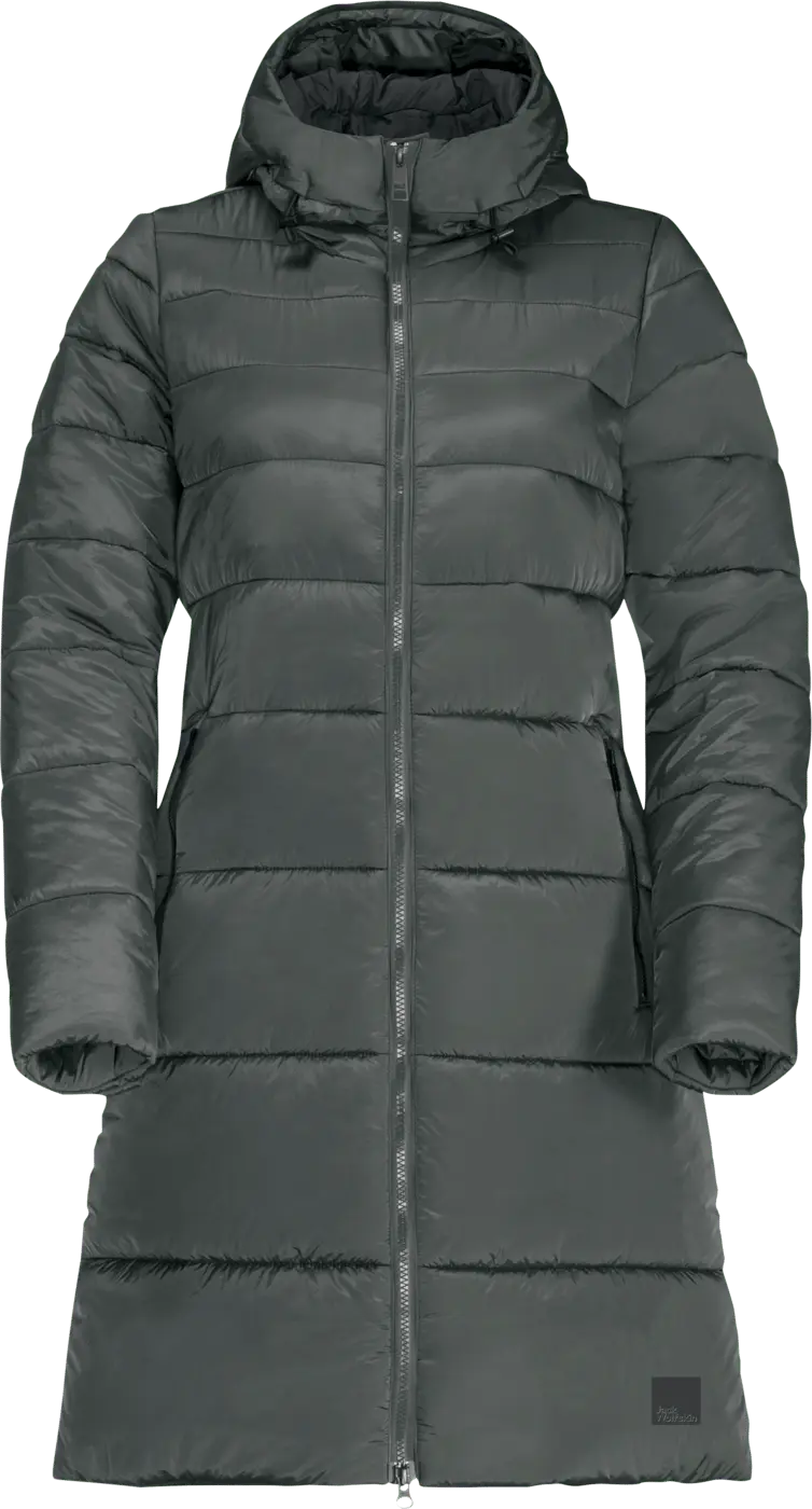 Jack Wolfskin Women's Eisbach Coat Slate Green