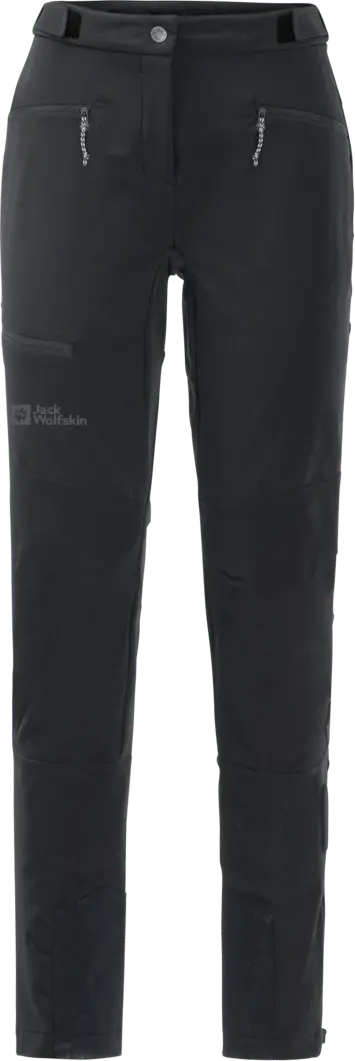 Jack Wolfskin Women's Salmaser Pants Black