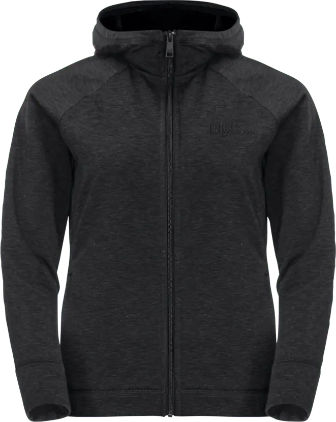 Jack Wolfskin Women's Waldsee Hooded Jacket Black