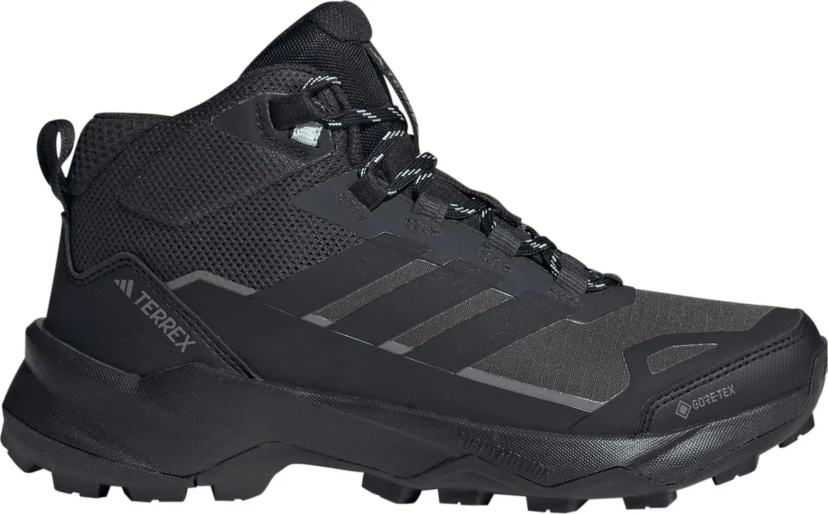 Adidas Women's Terrex Skychaser Ax5 Mid Gore-Tex Carbon/Core Black/Semi Flash Aqua