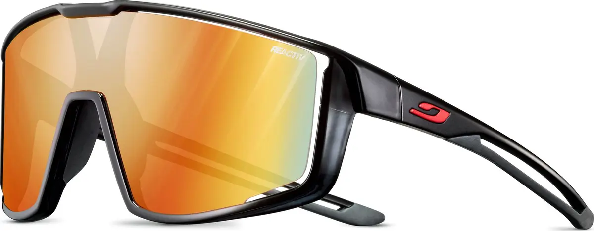 Julbo Fury Reactiv 1-3 Light Amplifier Shiny Black/Red