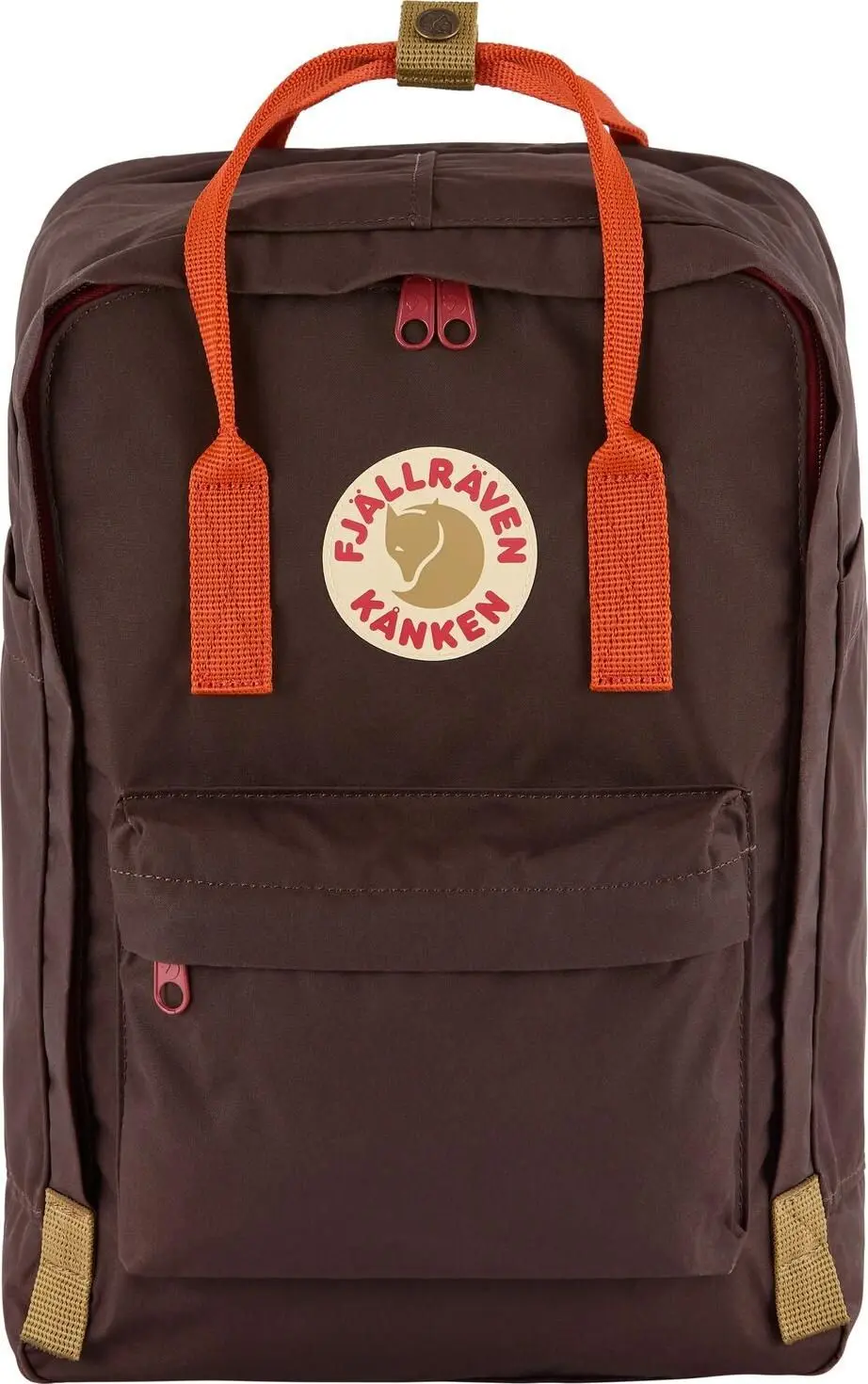 Fjällräven Kånken Koncept Laptop 15" Black Oak/Rowan Red