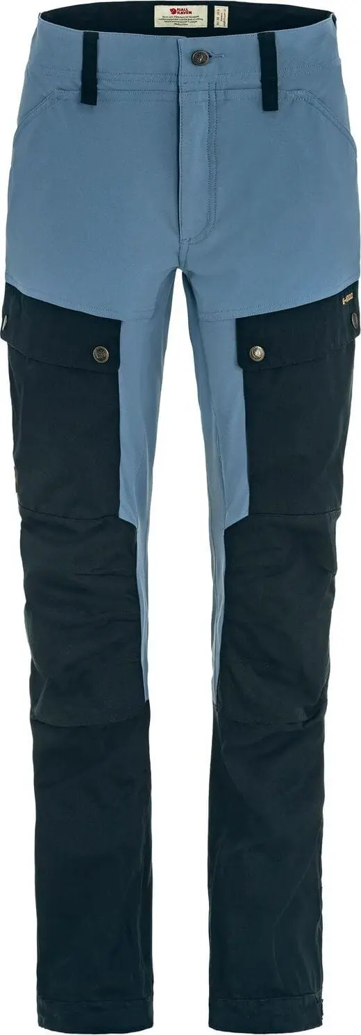 Fjällräven Women's Keb Trousers Dark Navy-dawn Blue
