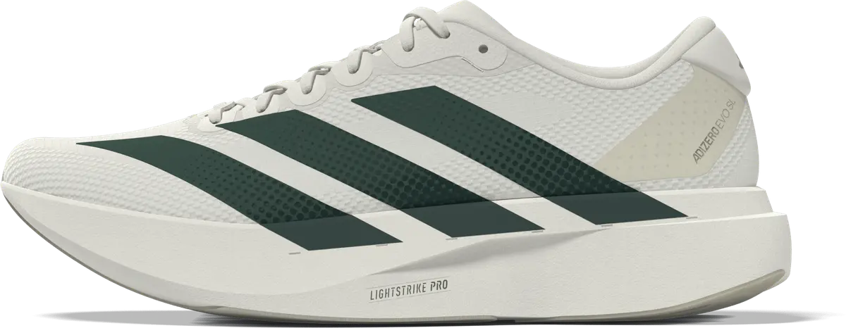 Adidas Men's Adizero Evo SL Off white/Collegiate green/Team royal blue