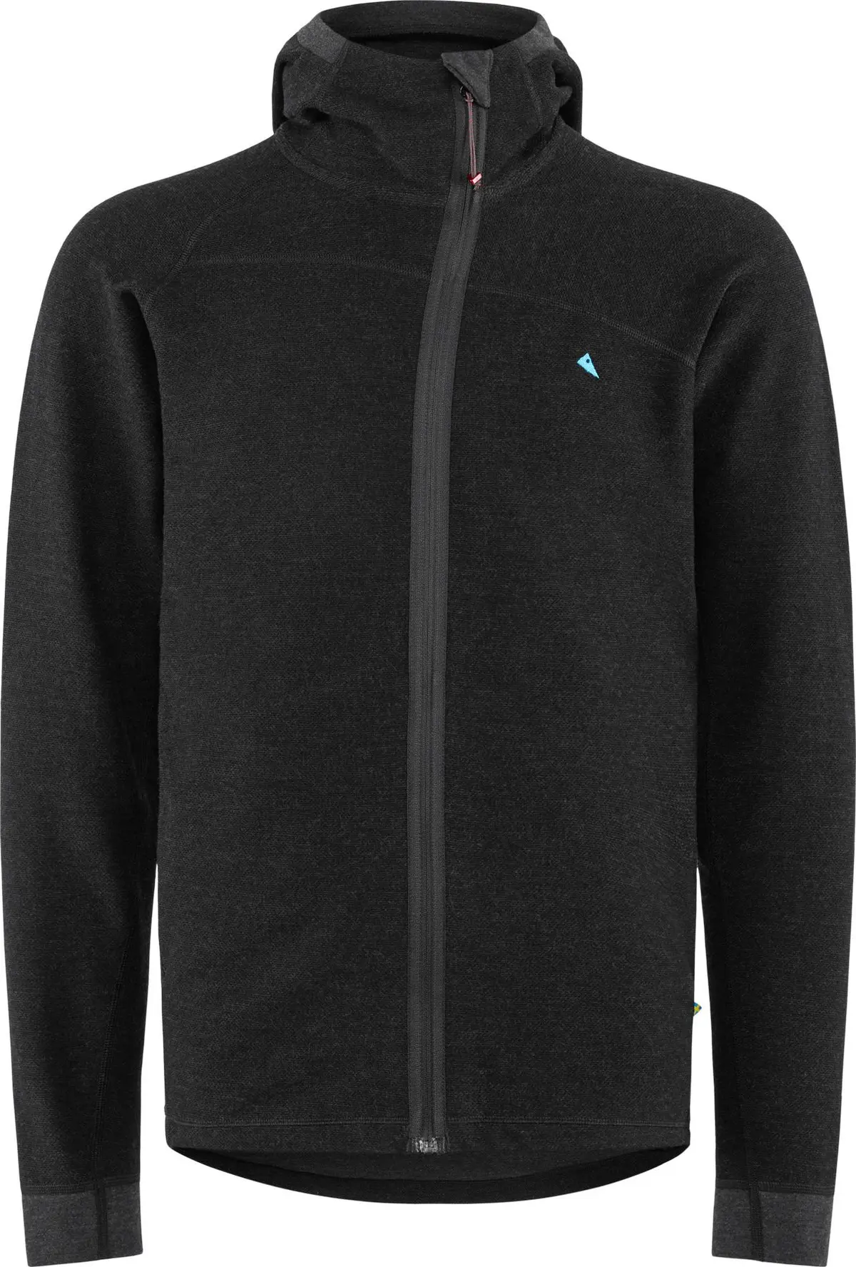 Klättermusen Men's Hödur Hooded Zip Black