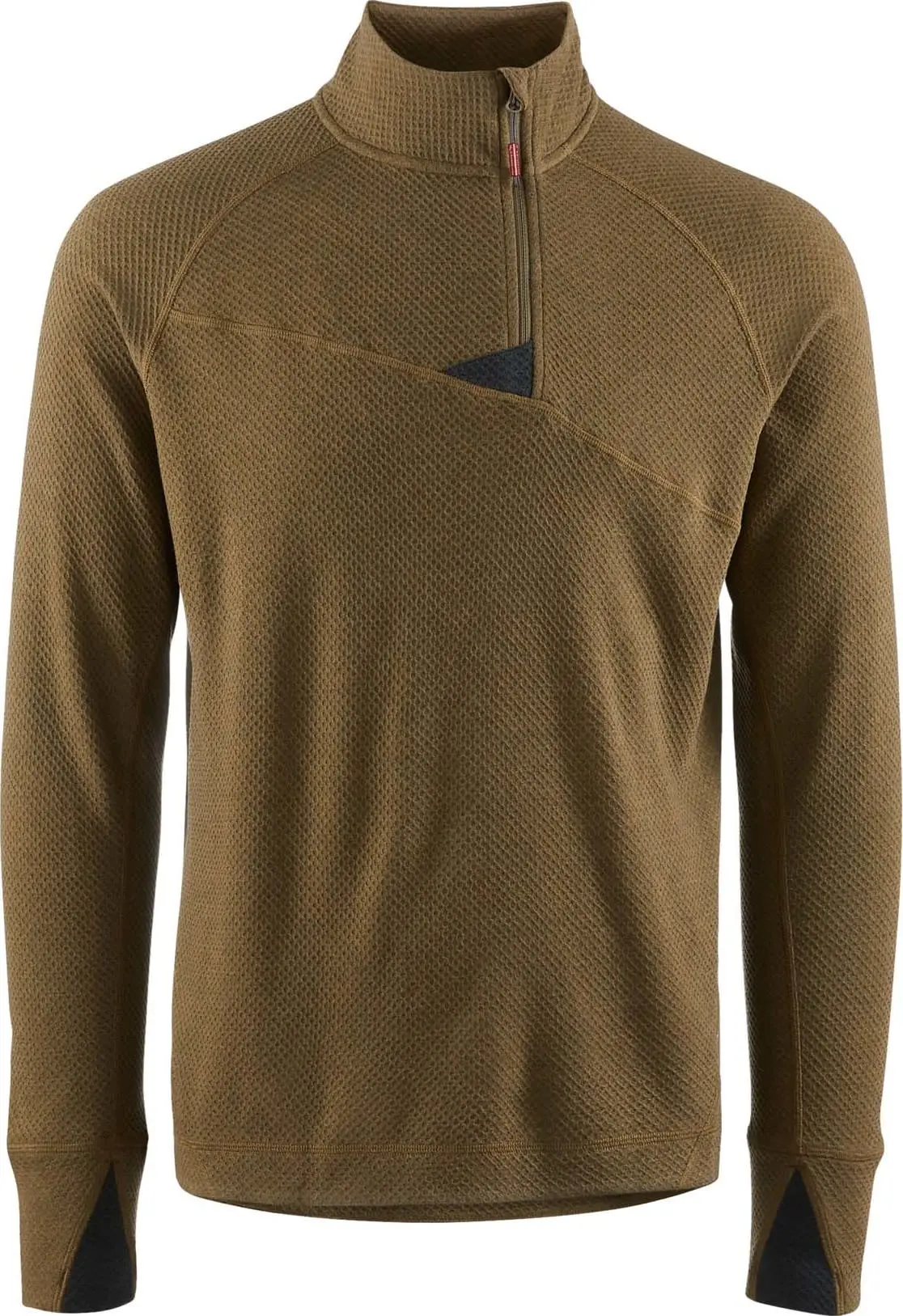 Klättermusen Men's Huge Half Zip Sweater Olive