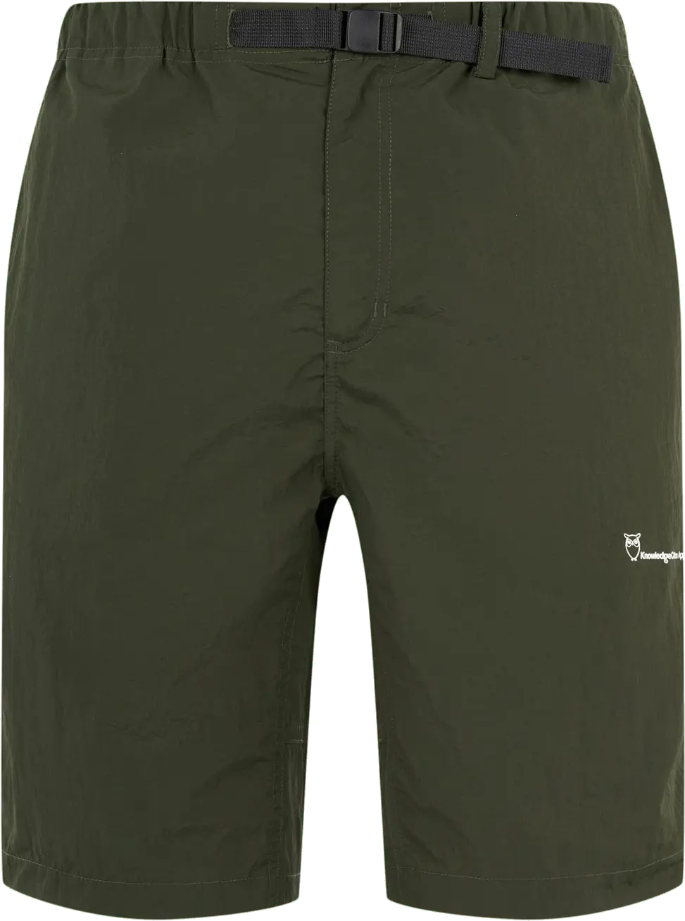 Knowledge Cotton Apparel Men's Trek Outdoor Light Packable Shorts Forrest Night