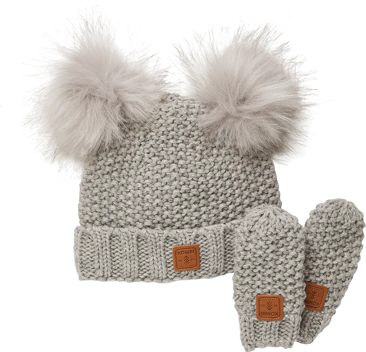 Kombi Kids' Adorable Set Infant Light Heat Grey