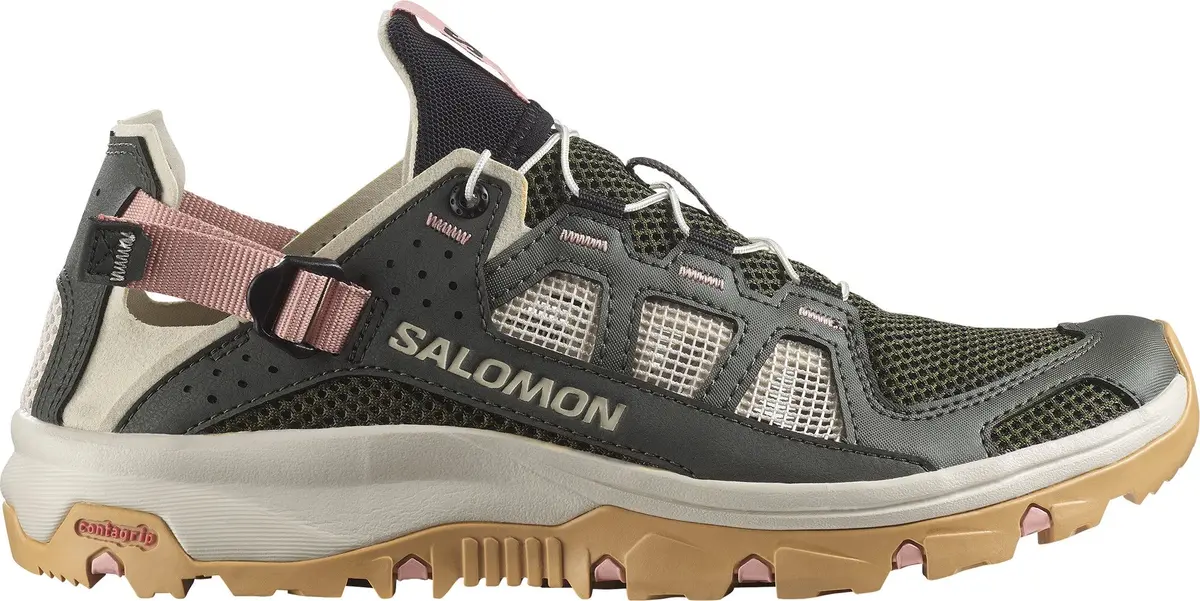 Salomon Techamphibian 5 Peat/rainy Day/hyma Pink