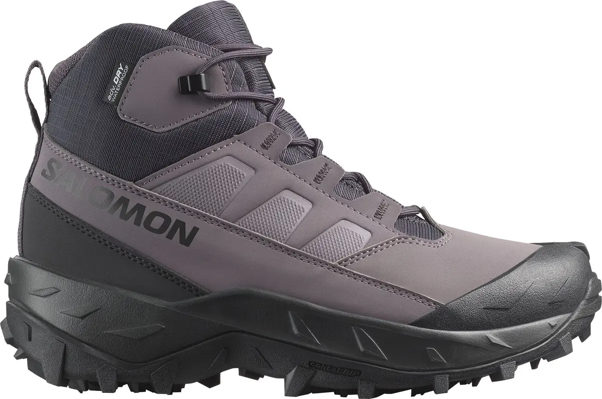 Salomon Women's Crosstrak Waterproof Nine Iron / Excalibur / Phantom
