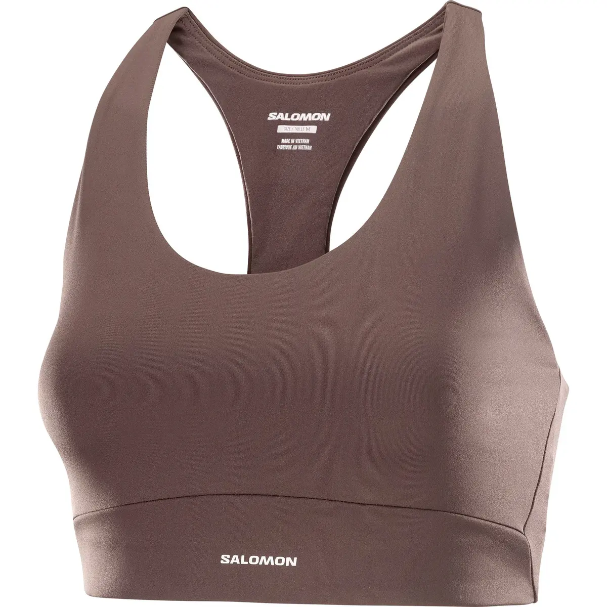 Salomon Women's Shkout Core Bra Coffee Bean