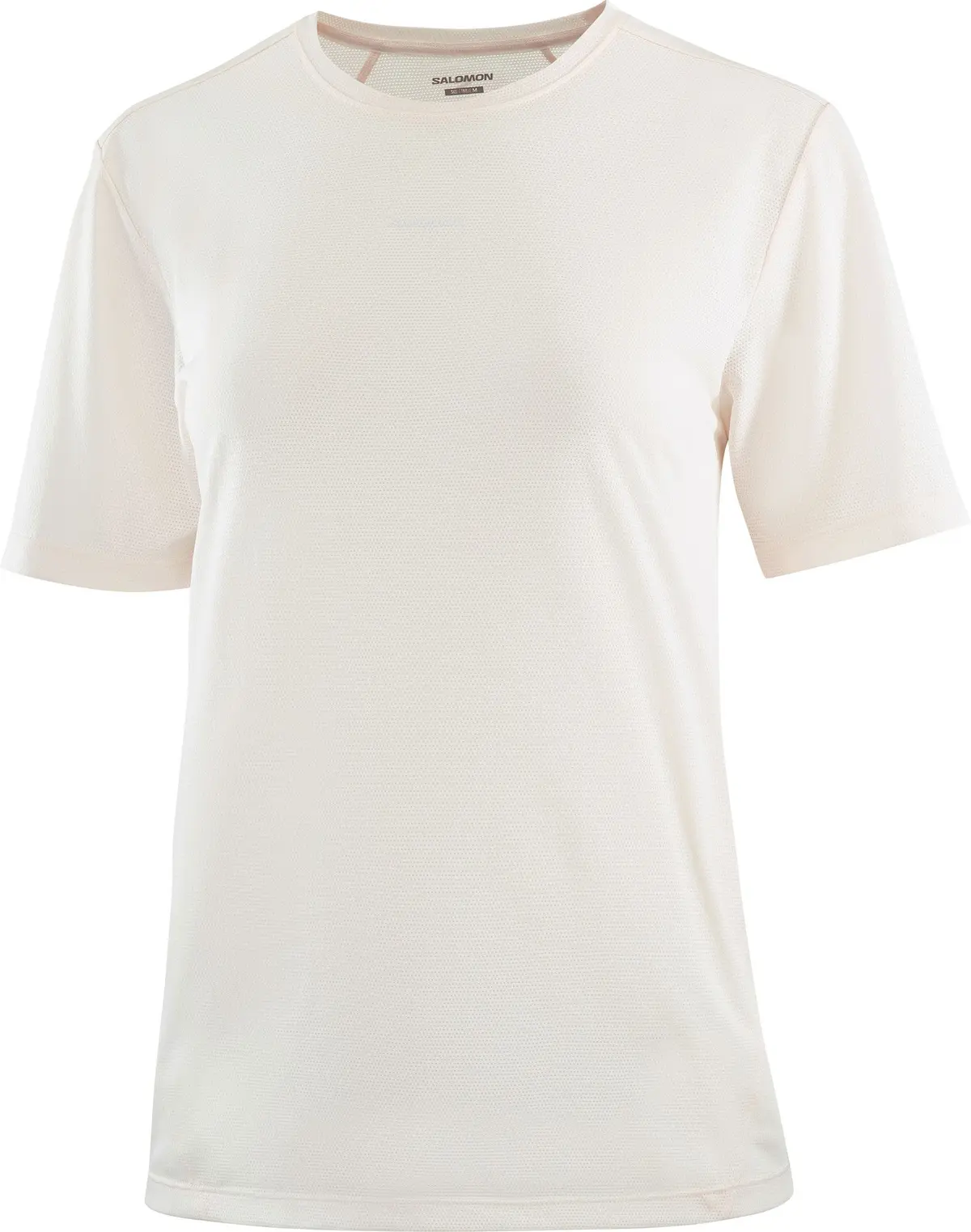 Salomon Women's Shkout Core Short Sleeve Tee Whisper White