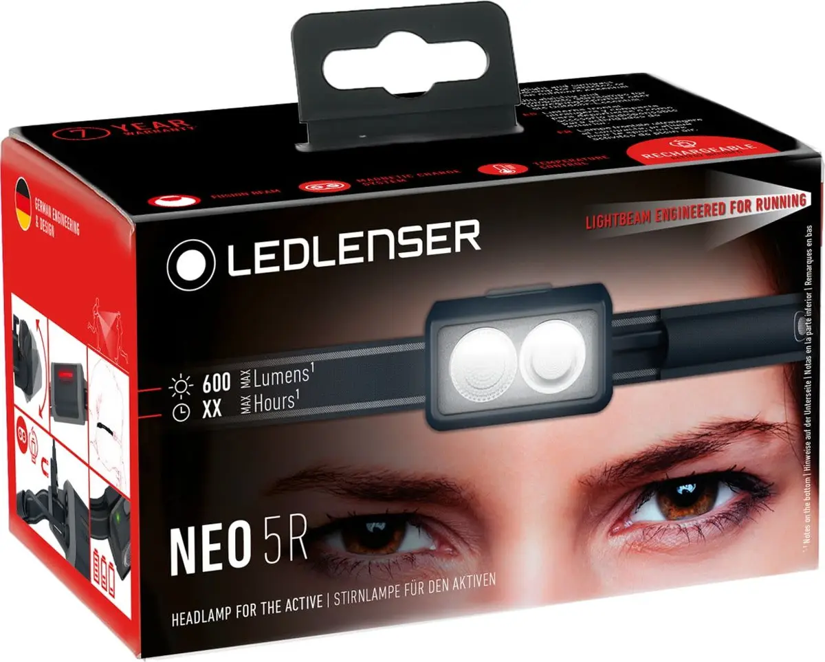 Led Lenser Neo5R Black/Grey
