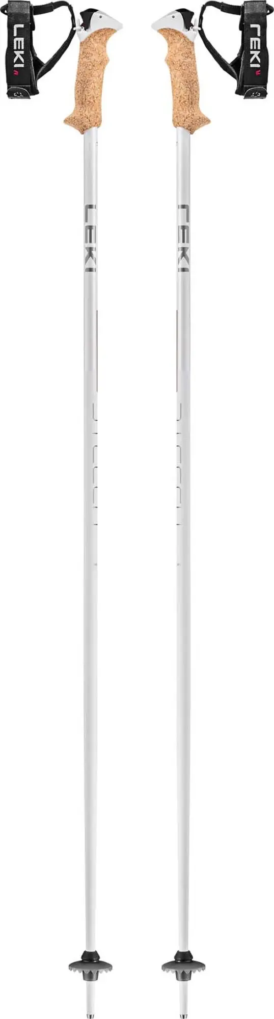 Leki Women's Stella S White-Silver-Whitegold