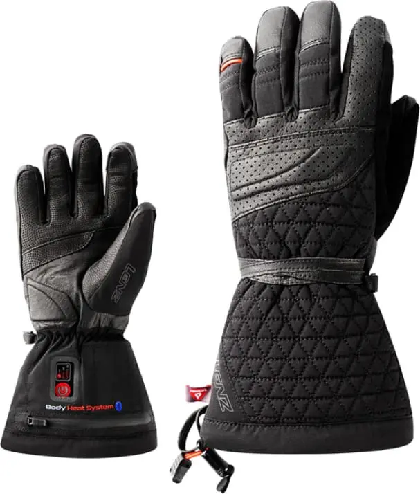 Lenz Women's Heat Glove 6.0 Finger Cap Black