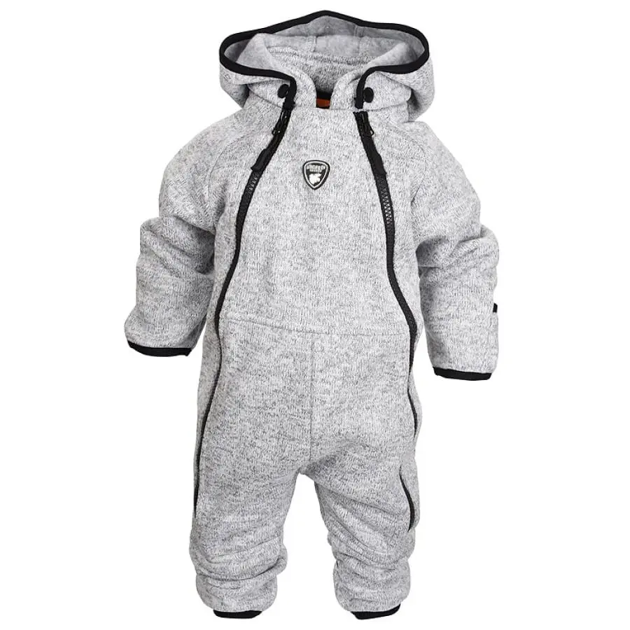 Lindberg Kids' Bormio Babyoverall Greymelange
