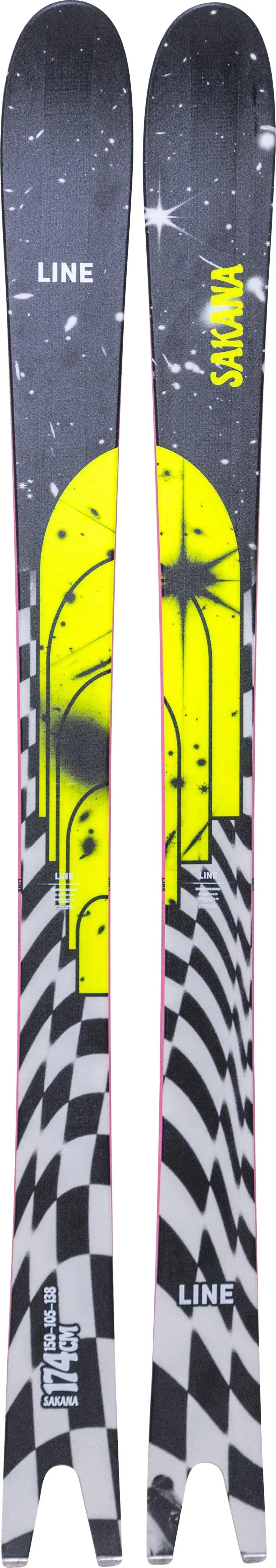 Line Skis Sakana Black/White
