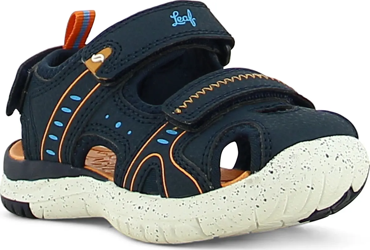 Leaf Kids' Ljungby Navy/Orange