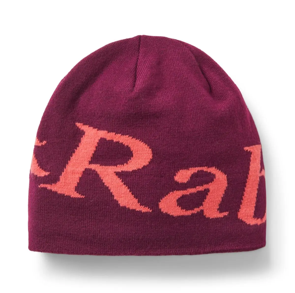 Rab Logo Beanie Mulberry/hibiscus