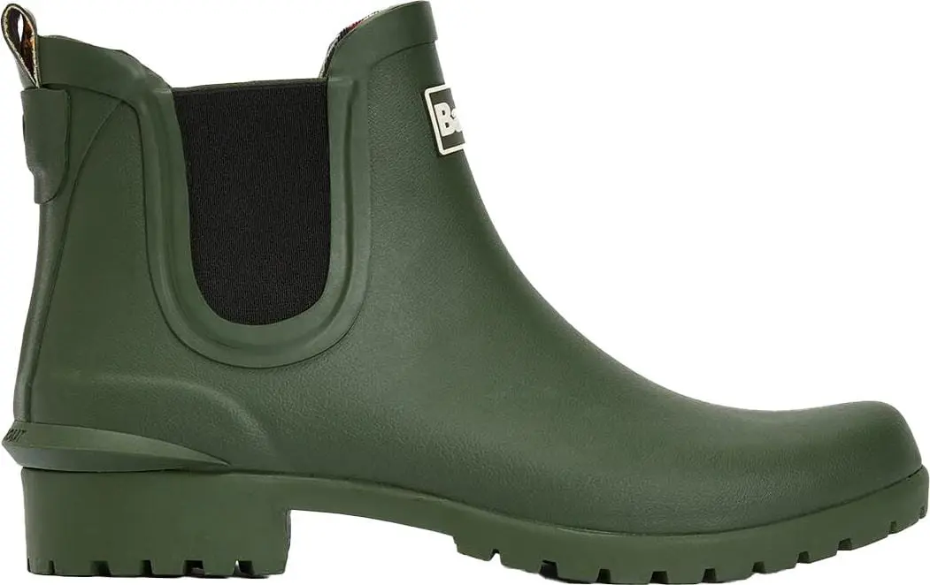 Barbour Women's Wilton Rubber Boot Olive