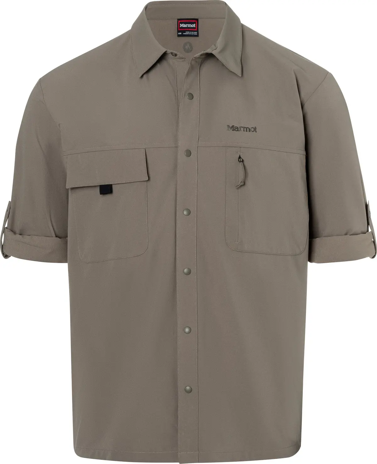 Marmot Men's Airexchange Upf 40 Overshirt Claystone