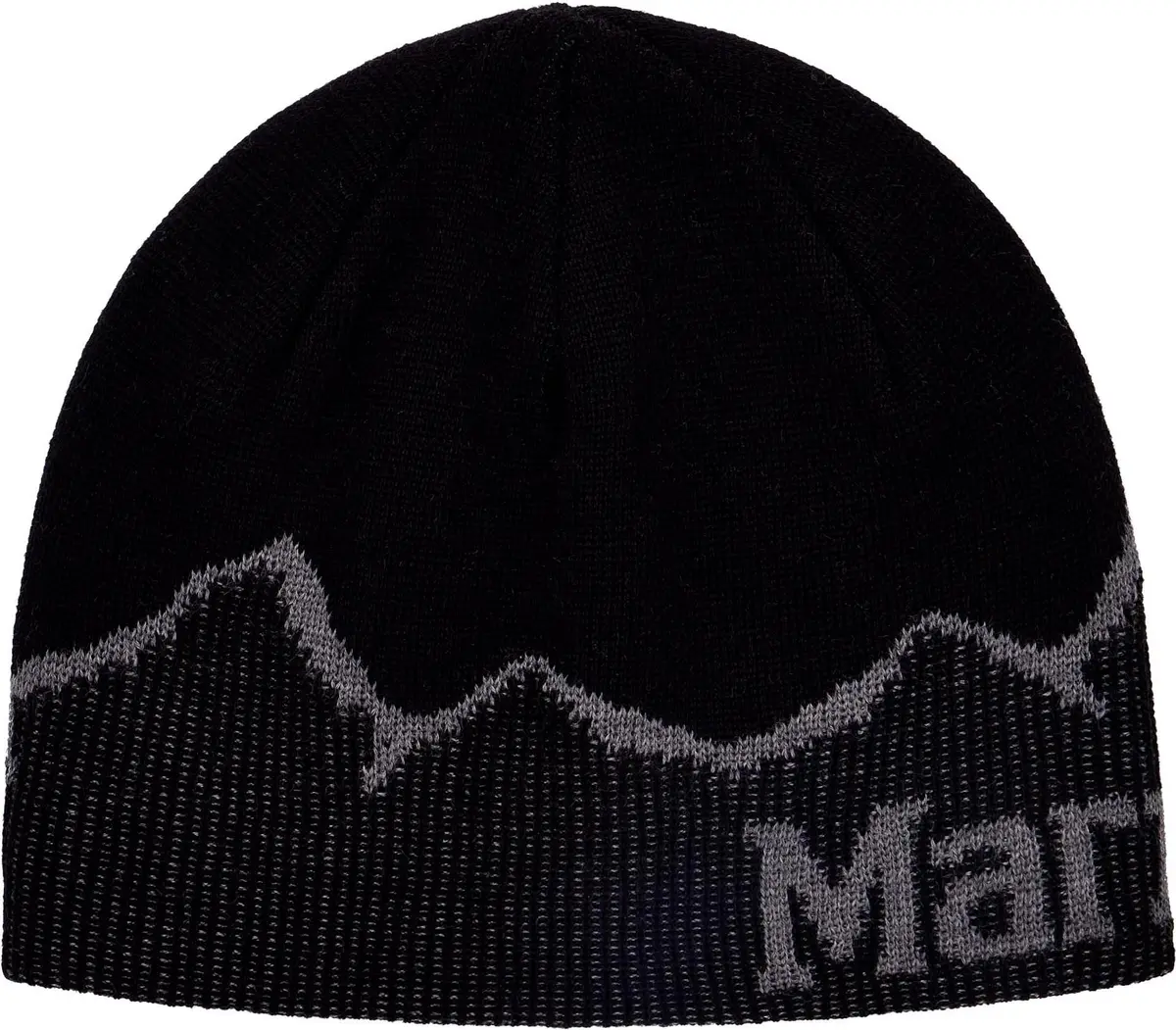 Marmot Mountainscape Wool Beanie Black