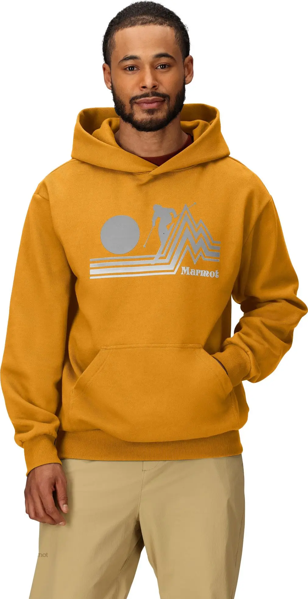 Marmot Men's Retro Skiier Hoody Honey Glaze