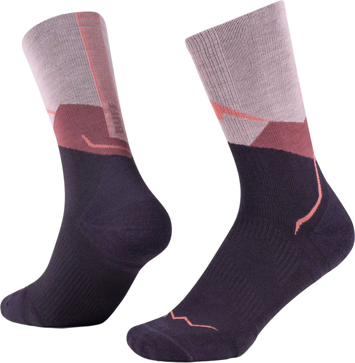 Buff Merino LW Wool Crew Pink