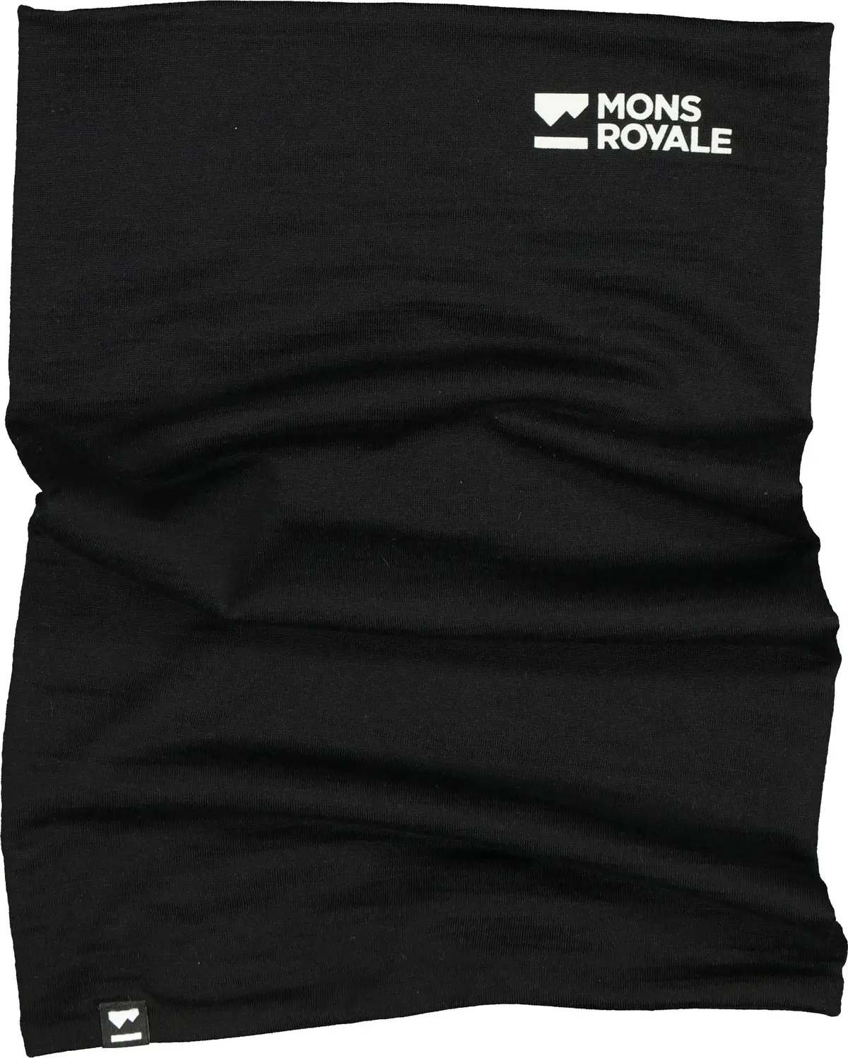 Mons Royale Double Up Neckwarmer Black