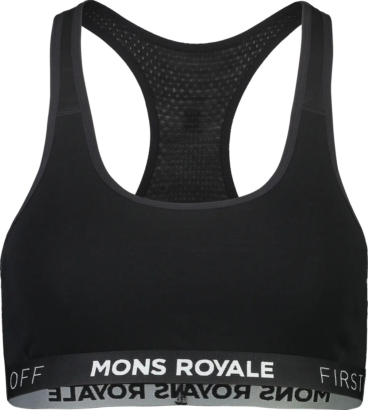 Mons Royale Women's Sierra Sports Bra Black