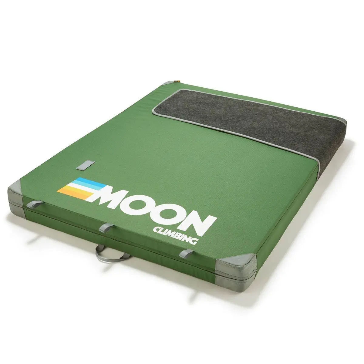 Moon Climbing Warrior Crash Pad Retro Stripe Green