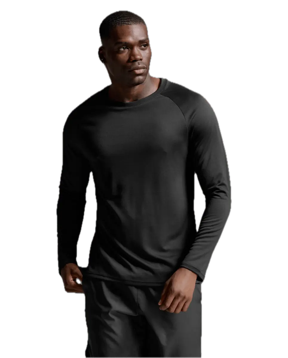 2XU Men'S Aero Mesh Long Sleeve Black/silver Reflective