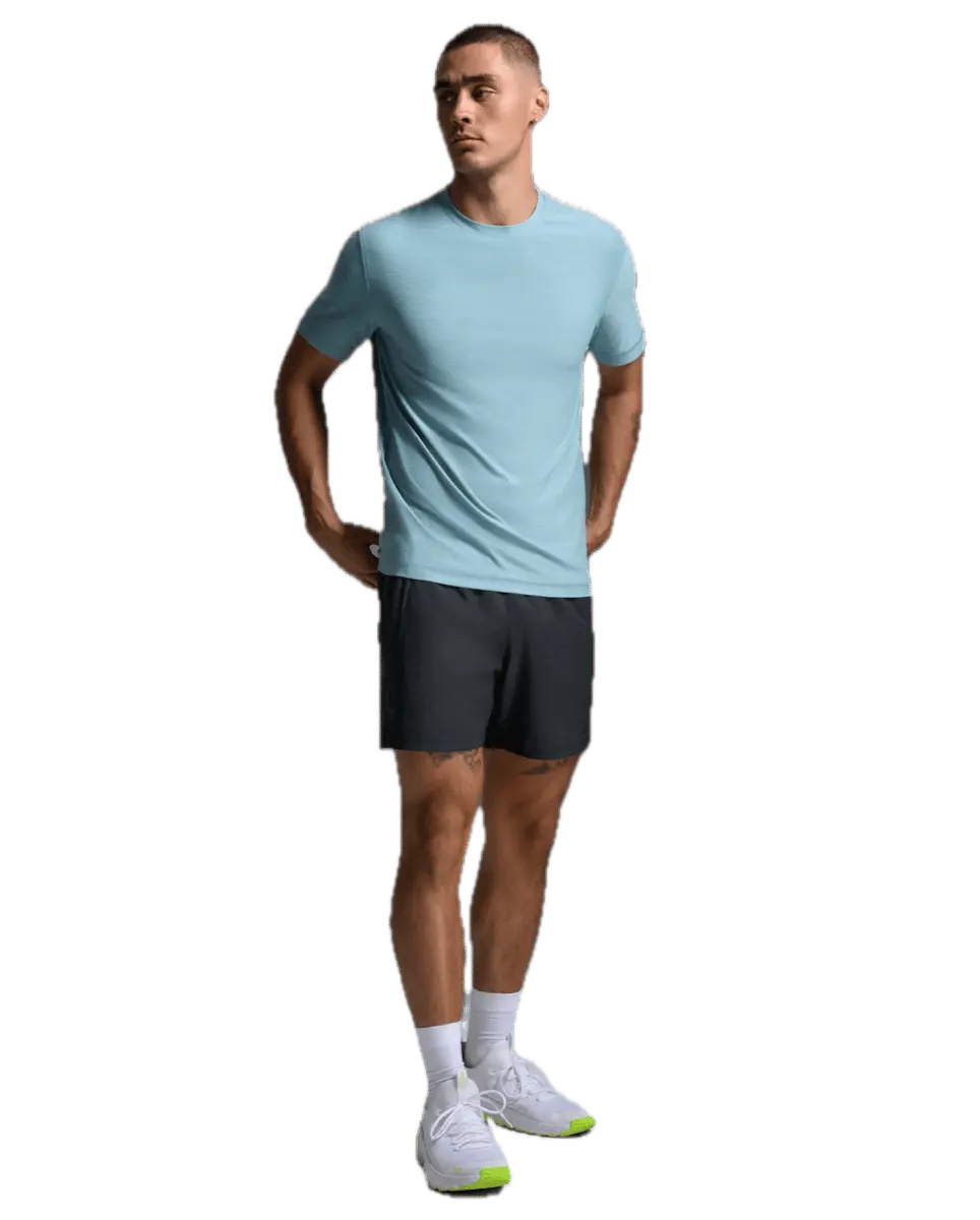 2XU Men'S Signature Soft Jersey Tee Chambray/chambray
