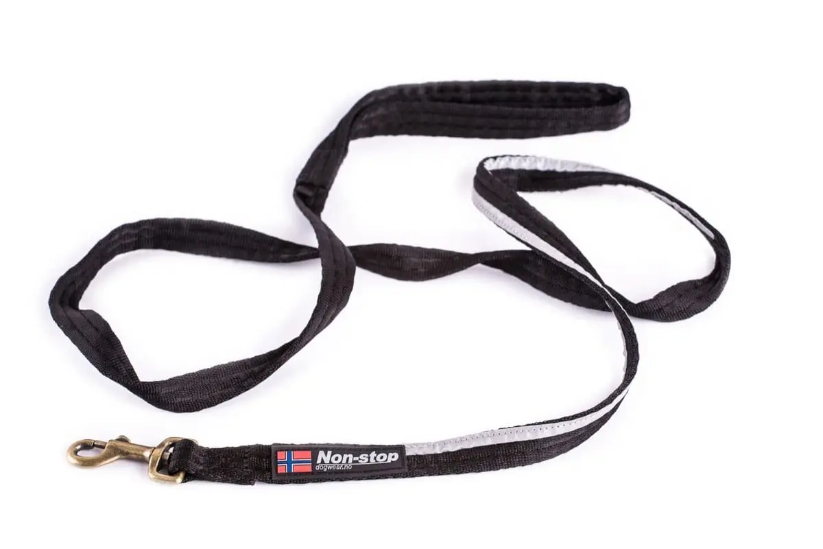 Non-stop Dogwear Strong Leash 3 meter Black