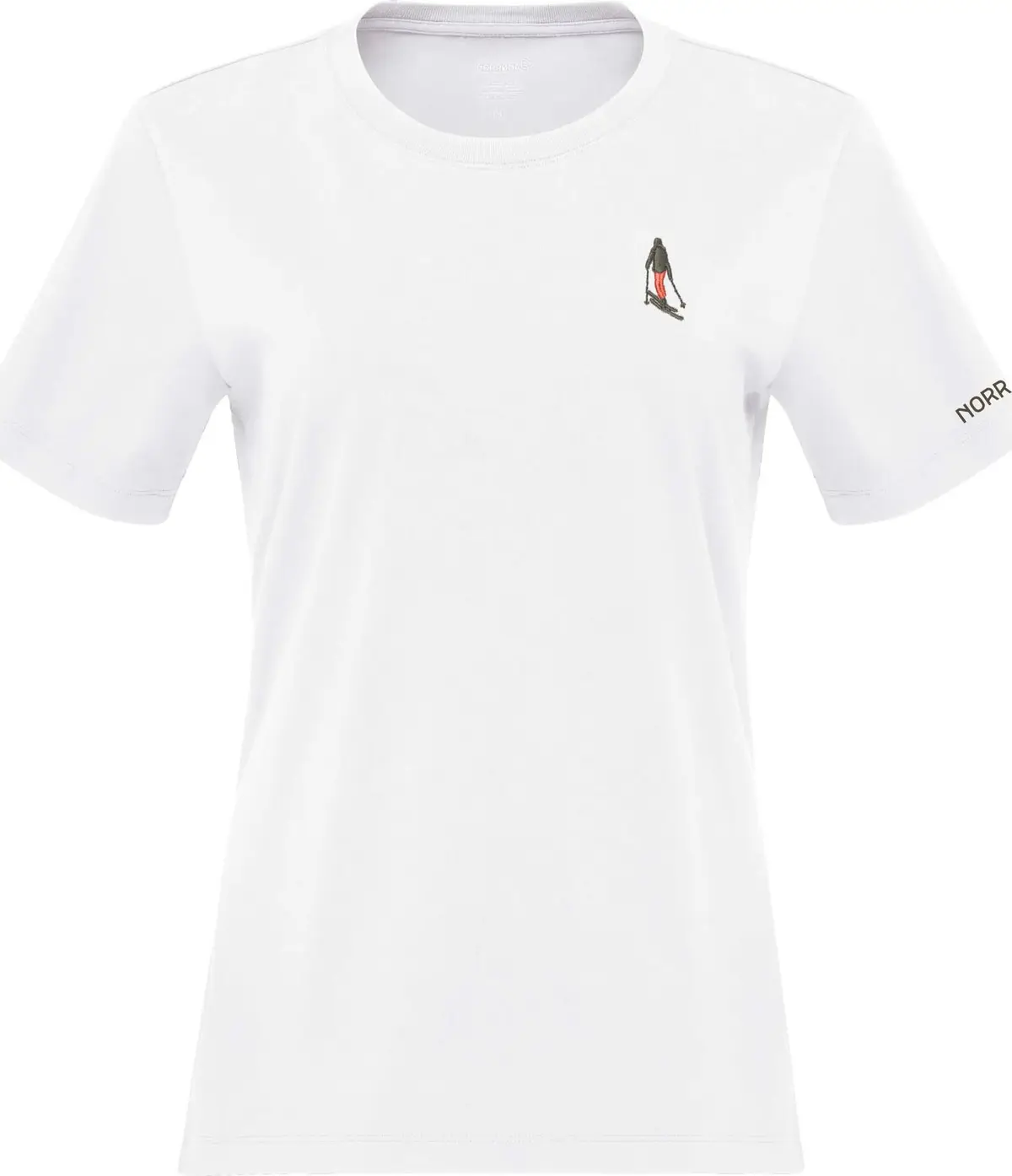 Norrøna Women's /29 Cotton Activity Embroidery T-Shirt Pure White