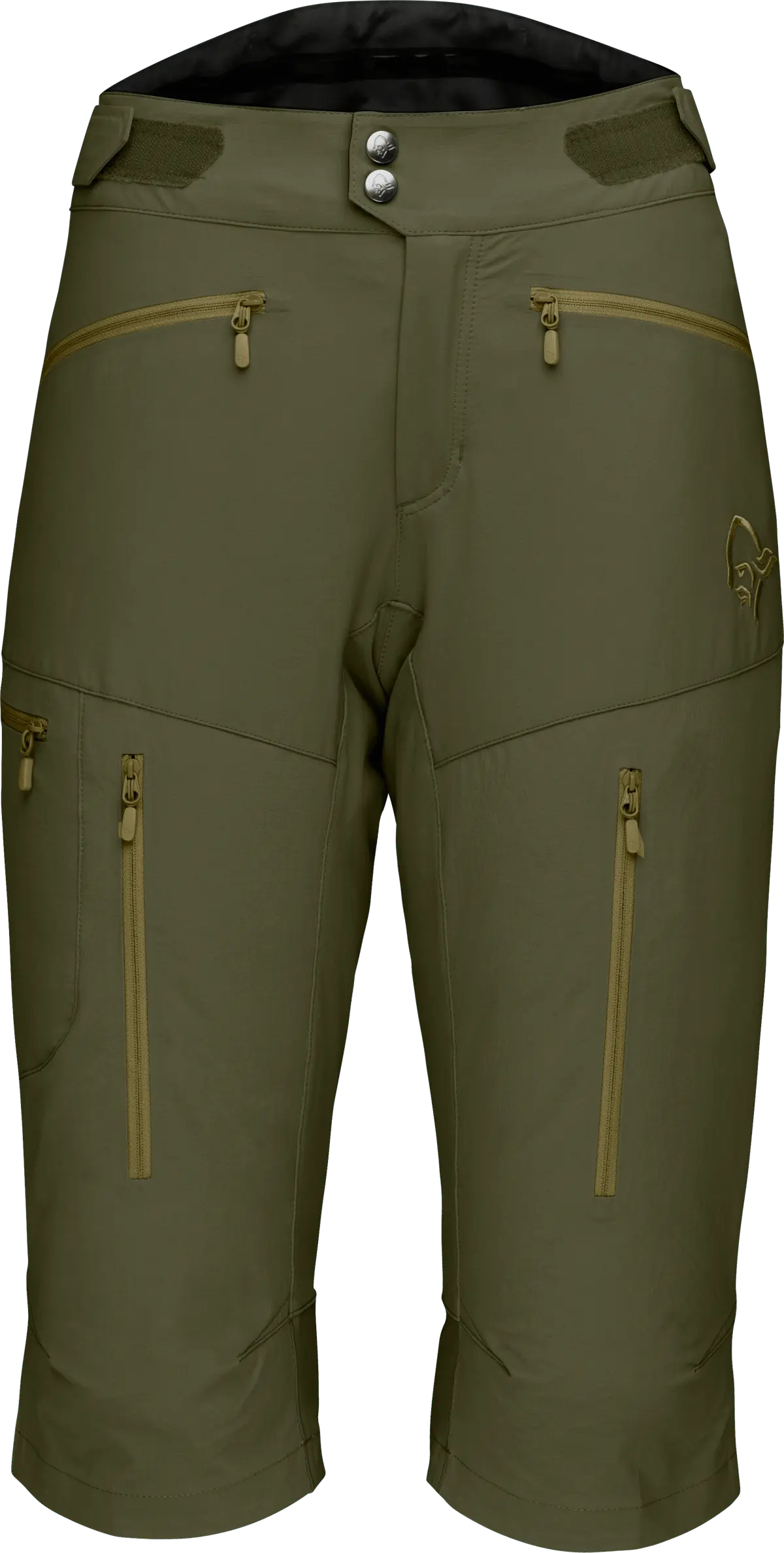 Norrøna Women's Fjørå Flex1 Shorts Olive Night