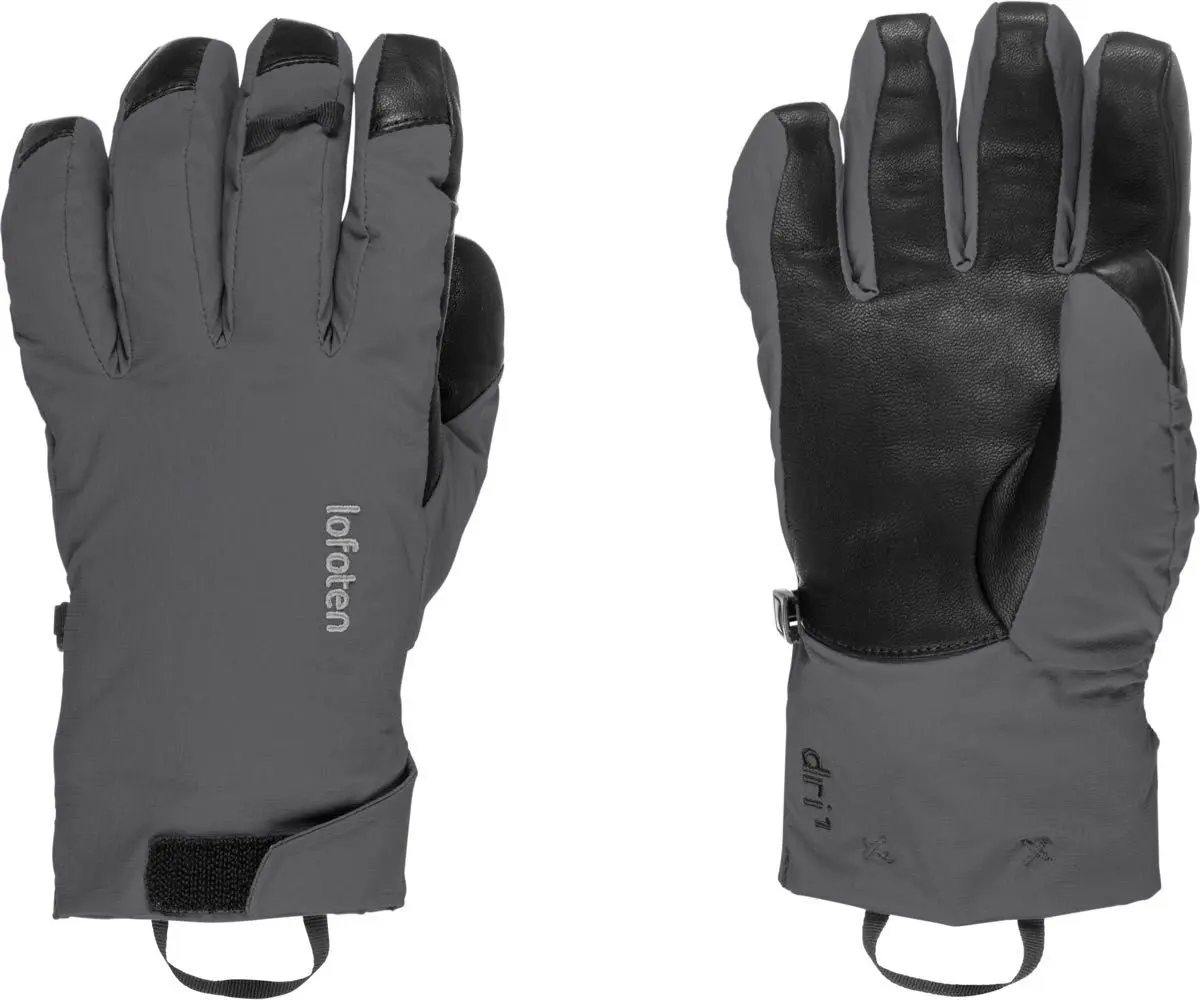 Norrøna Lofoten Dri1 Primaloft170 Short Gloves Phantom