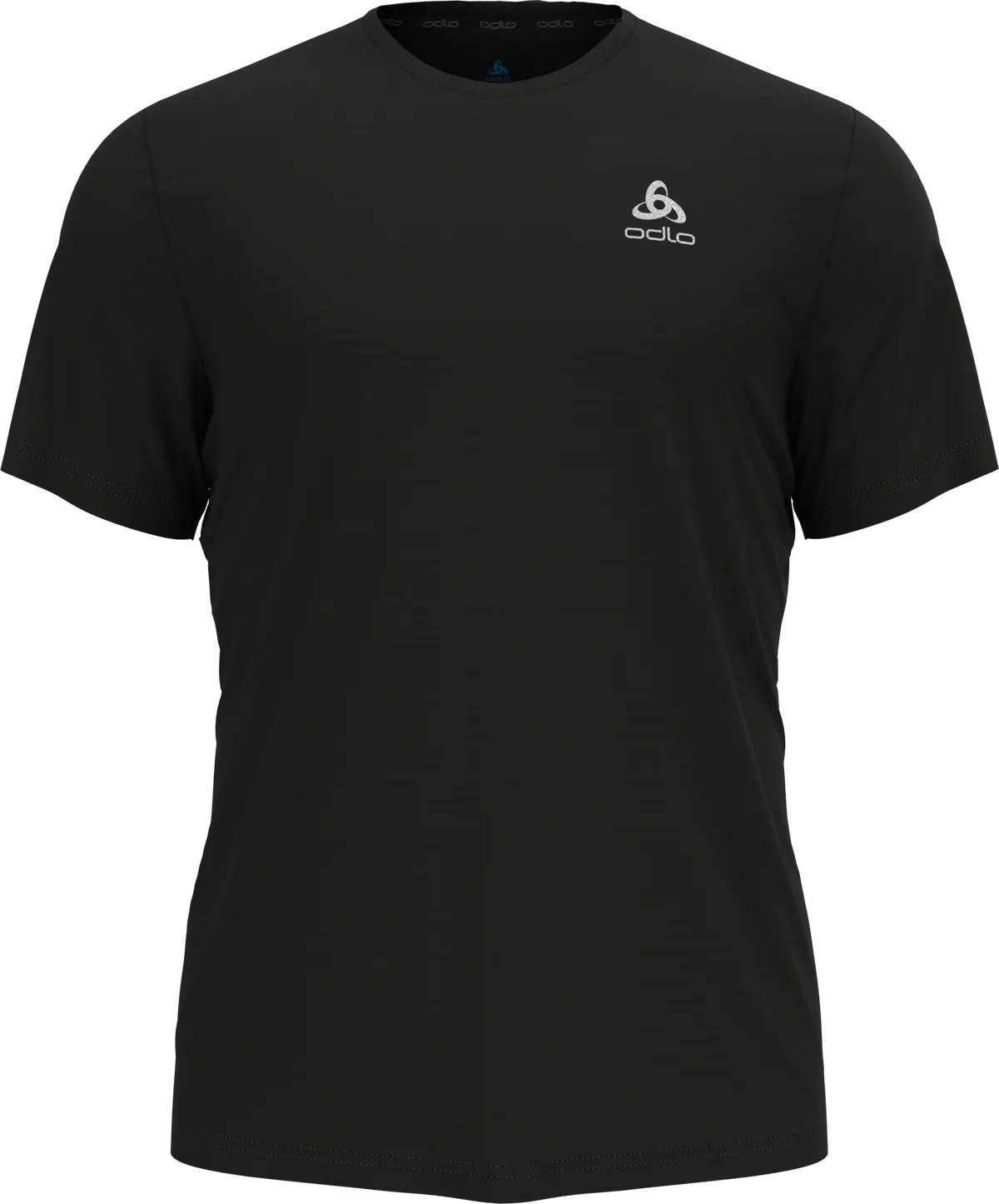 Odlo Men's T-Shirt S/S Crew Neck Essential Flyer Black