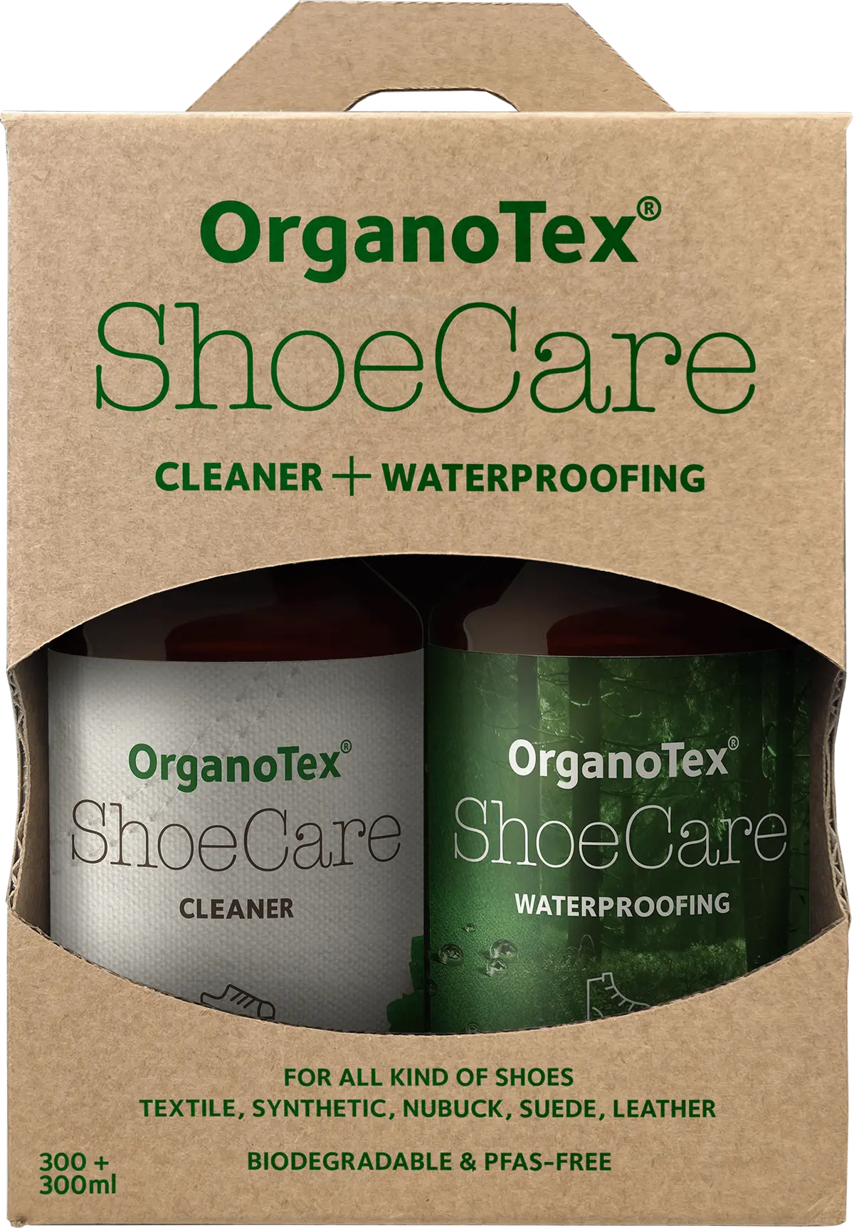 OrganoTex ShoeCare Kit Cleaner and Waterproofing Spray Nocolour