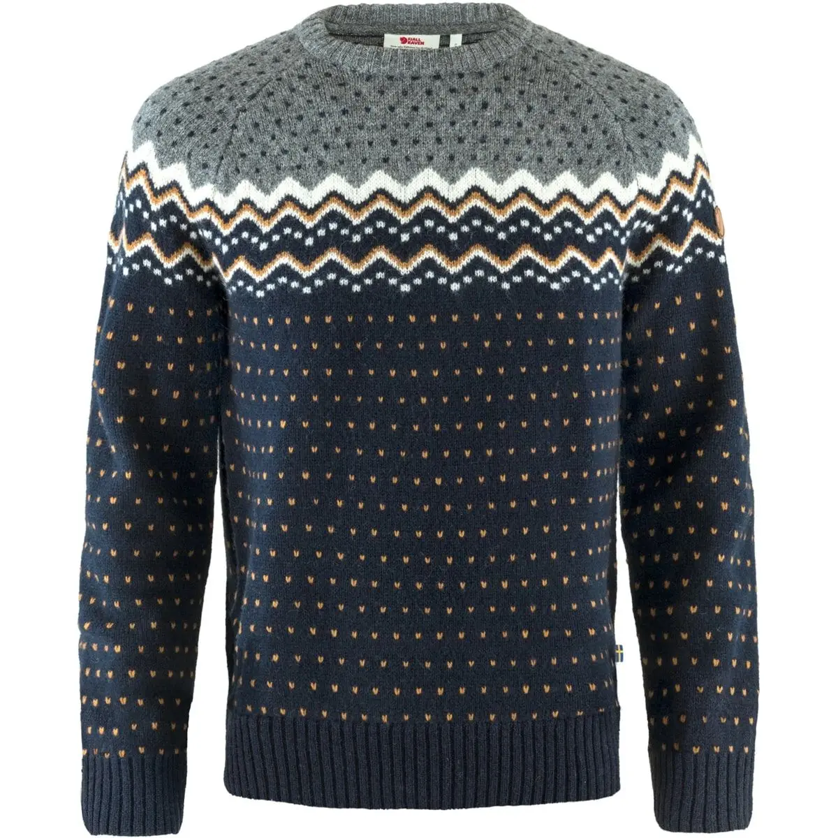 Fjällräven Men's Övik Knit Sweater Dark Navy