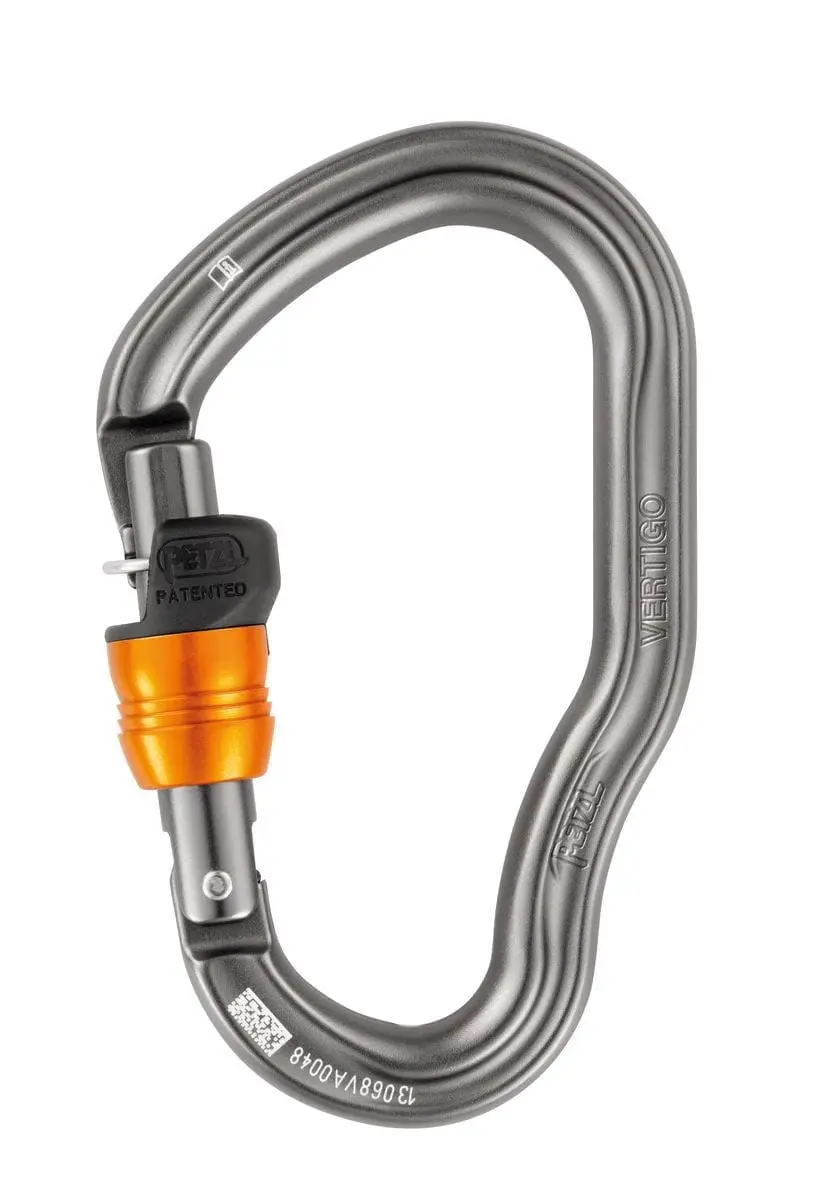 Petzl VERTIGO WIRE-LOCK Karabiner Nocolour