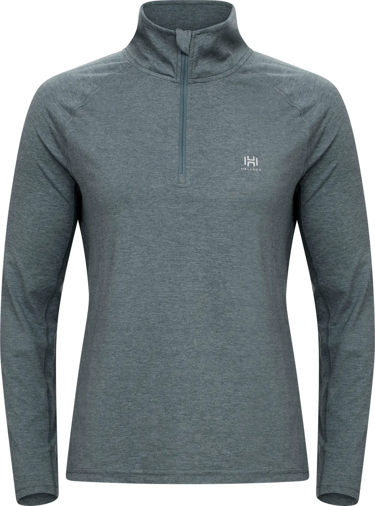 Hellner Nunis Halfzip Ls Tee Wmn Stormy Weather