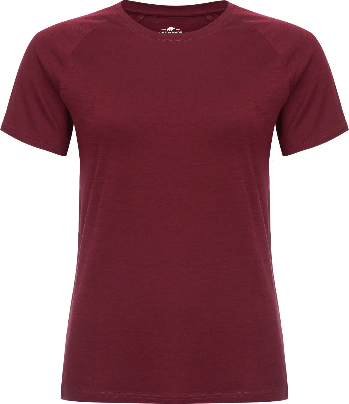 Gridarmor Thin Merino Tee Wmn Tawny Port