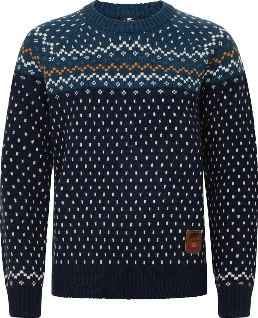 Gridarmor Classic Wool Sweater Wmn Navy Blazer