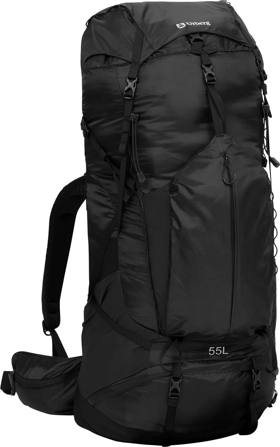 Urberg Hiking Backpack 55L Black