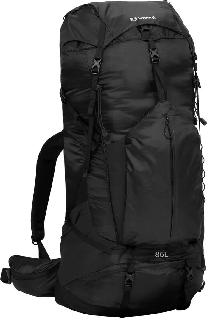 Urberg Hiking Backpack 85L Black