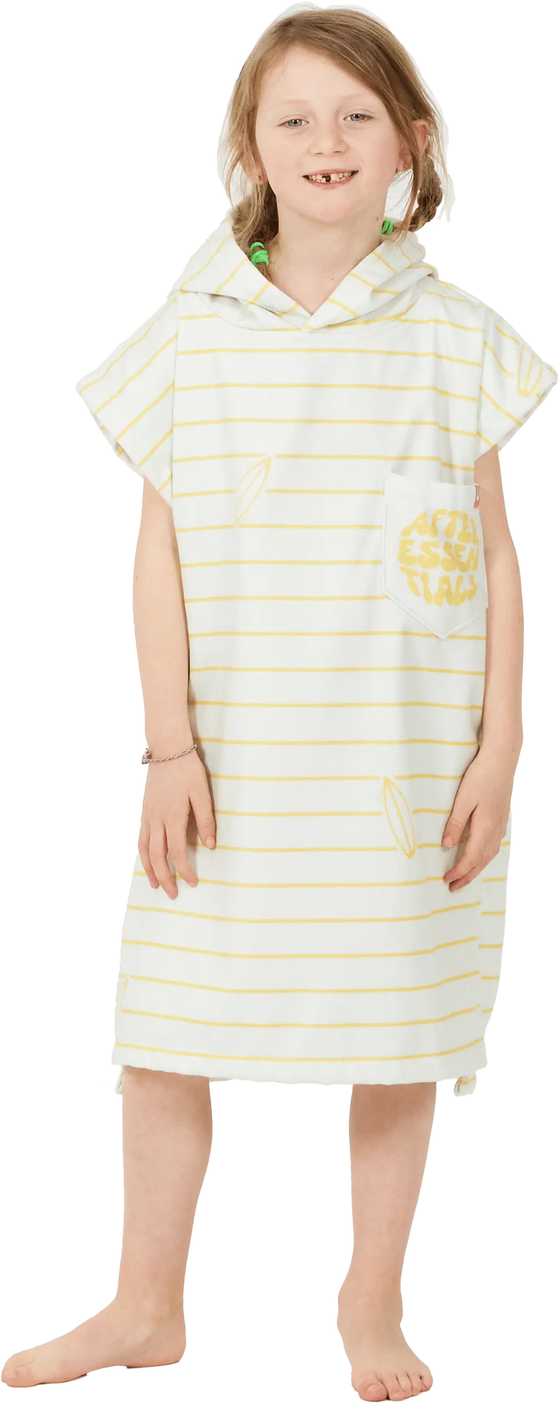 After Essentials Toddler Poncho Surf Stripes