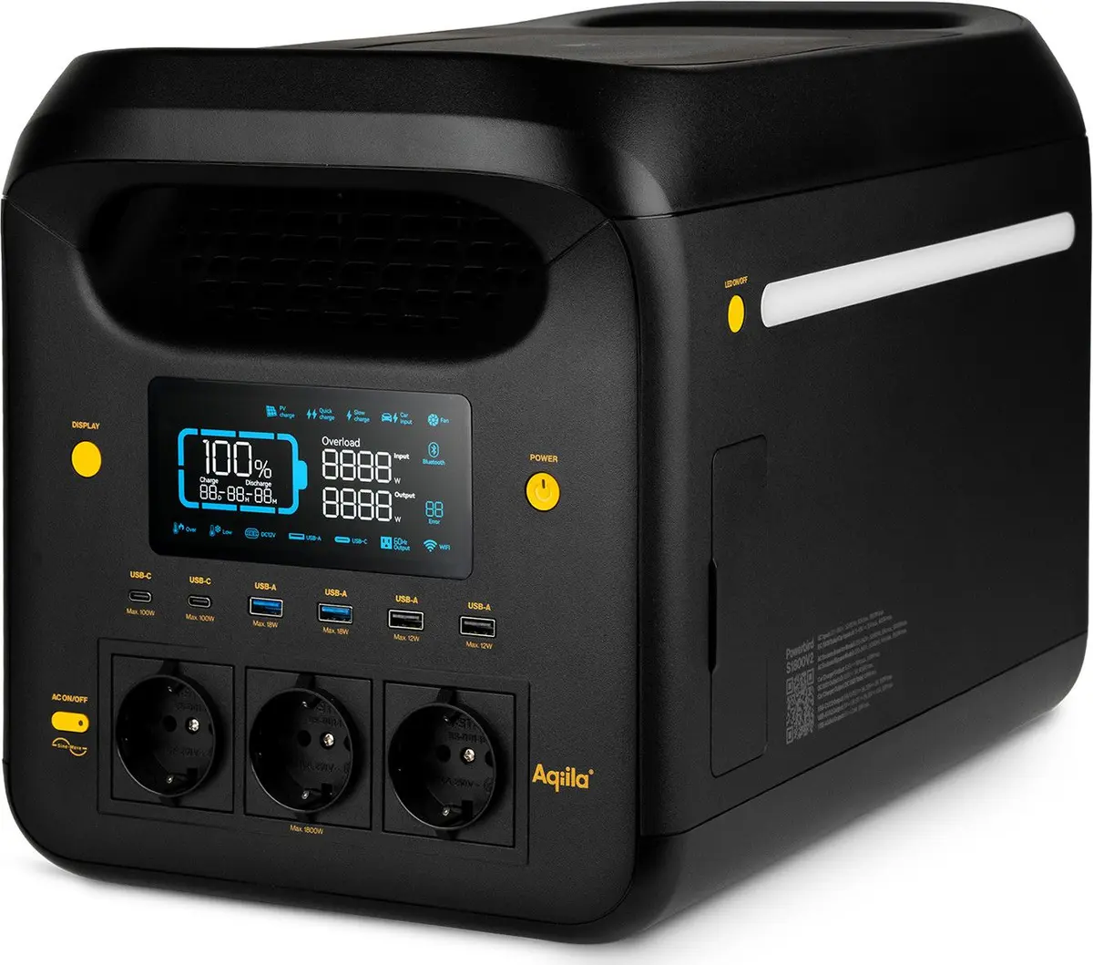 Aqiila Powerbird S1800v2 Black