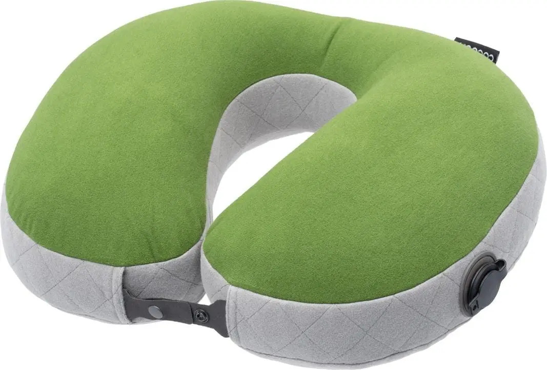 Cocoon U-Shaped Down Neck Pillow Fresh Olive/Grey